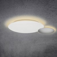 Escale Blade LED Wand- / Deckenleuchte, 2-flg., Ø 44 cm, weiß matt von Escale