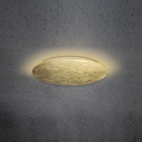 Escale Blade LED Wand- / Deckenleuchte, Ø: 59 cm, mit Casambi-Modul Blattgold von Escale