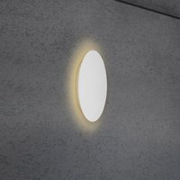 Escale Blade Mini LED Wand- / Deckenleuchte, Ø: 24 cm, mit Casambi-Modul weiß matt von Escale