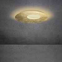 Escale Blade Open LED Wand- / Deckenleuchte, Ø: 59 cm, mit Casambi-Modul Blattgold von Escale