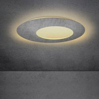Escale Blade Open LED Wand- / Deckenleuchte, Ø: 79 cm Betonoptik von Escale
