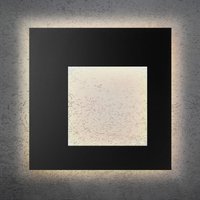 Escale Blade-Q Open LED Wand- / Deckenleuchte, 79 x 79 cm, mit Casambi-Modul schwarz von Escale
