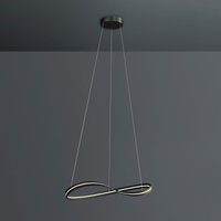 Escale Infinity LED Pendelleuchte, mit Casambi-Modul 70 x 60 cm, anthrazit von Escale
