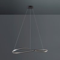 Escale Infinity LED Pendelleuchte, mit Casambi-Modul 105 x 80 cm, anthrazit von Escale