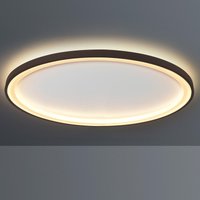 Escale Loud LED Wand- / Deckenleuchte, Ø: 65 cm, mit Casambi-Modul Bronze von Escale