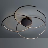 Escale Space LED Deckenleuchte, Länge: 100 cm, mit Casambi-Modul schwarz Escale Space LED Deckenleuchte, Länge: 100 cm, mit Casambi-Modul schwarz von Escale
