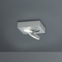 Escale Spot It LED Deckenleuchte, quadratisch 1-flg., Aluminium geschliffen von Escale