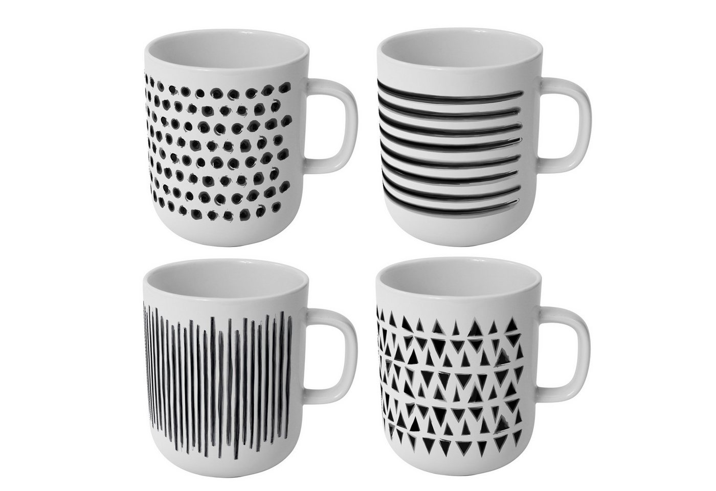 Eschenbach® PORZELLAN GERMANY Becher Becher Set 4-tlg., Porzellan, 4-tlg. von Eschenbach® PORZELLAN GERMANY