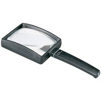 Eschenbach 2655175 Handlupe Vergrößerungsfaktor: 2.8 x Linsengröße: (L x B) 100mm x 75mm Schwarz von Eschenbach