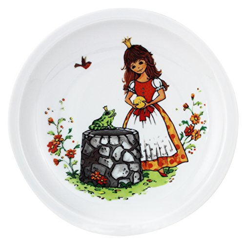 Eschenbach Porzellan Group Kindergeschirr Froschkönig Teller flach 20 cm, Porzellan, Dekor, 1 x 1 x 1 cm Eschenbach Porzellan Group Kindergeschirr Froschkönig Teller flach 20 cm, Porzellan, Dekor, 1 x 1 x 1 cm von Eschenbach