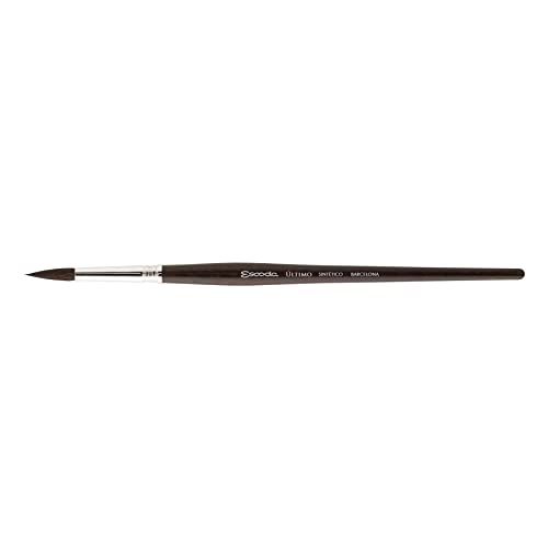 Escoda : Ultimo : Tendo Synthetic Brush : Series 1525 : Round : # 4 von Escoda