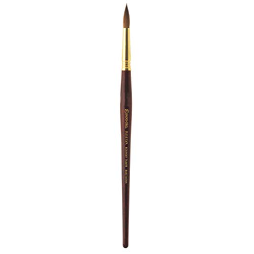 Escoda: Kolinsky-Tajmyr Rotmarderhaar Rundpinsel Watercolur 6er 1212 von Escoda