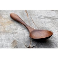Servierlöffel Aus Holz/Schöpflöffel Walnuss Unikat Holzlöffel Reisvorlöffel Liebevoll Und Mit Liebe Zum Detail Gefertigt von EsenWoodcraft