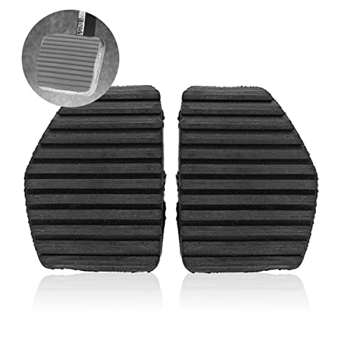 Auto Pedal Gummiabdeckung Esenlong Kupplungsbremspedalabdeckung Gummiabdeckung Des Kupplungsbremspedals für Peugeot für Citroen 1007 207 208 C3 C4 C5 C6 C8 Schwarz von Esenlong