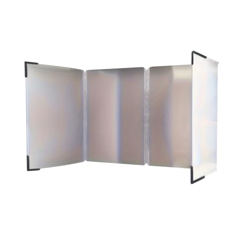 Spritzschutz Faltbar Herd Küchen Spritzplatte,4 Seitiger Spritzschutz Faltwand mit Antihaftbeschichtung für Küchen,Pfanne,Wand,Herd(40x80x40cm) von Esenlong