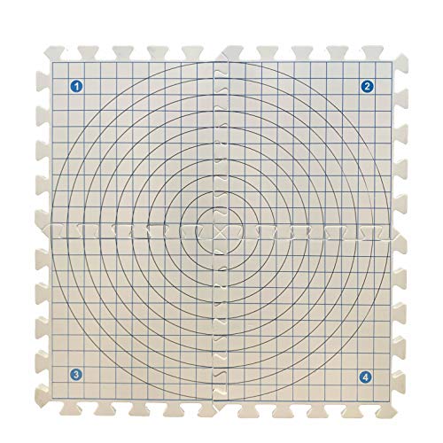 Eseno® 30,5 x 30,5 cm Spannmatten zum Stricken, Handarbeiten oder Häkeln von Eseno