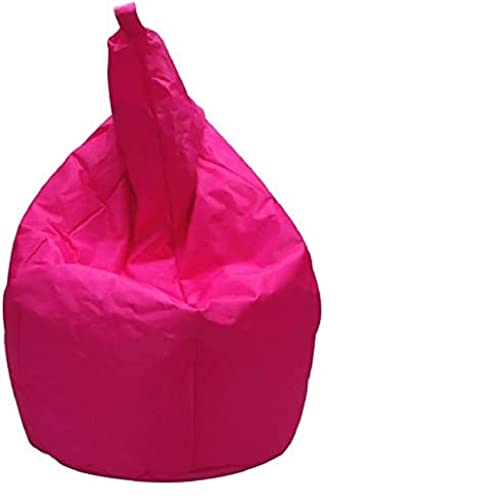 Dmora Einfarbiger Sitzsack, Farbe Fuchsia, Maße 80 x 120 x 80 cm von Talamo Italia