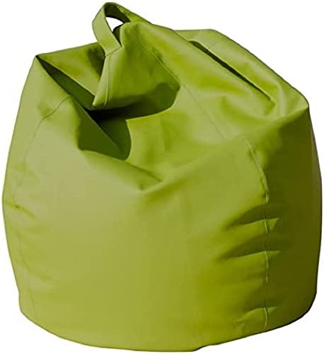 Dmora Eleganter Sitzsack, grüne Farbe, Maße 80 x 120 x 80 cm von Talamo Italia