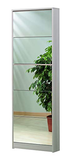 Dmora Schuhschrank mit 5 Türen und 1 Spiegel Dmora Schuhschrank mit 5 Türen und 1 Spiegel von Dmora