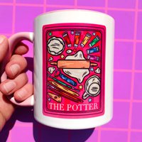 Keramik Becher Keramiker Geschenk Kunst Liefert Erwachsene Töpfer Kaffeetasse Nettes Her Künstler Ton Geschenkidee Hobby Keramikherstellung von EskaandtheAlpenglow
