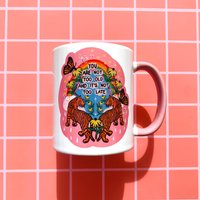 Mentale Gesundheit Tasse Nettes Geschenk Für Sie Motivation Kaffeetasse Ich Bin Genug Inspiration Erinnerung Arbeit Bestie Neuer Job Blumentasse von EskaandtheAlpenglow