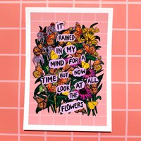 Monarchfalter Schmetterling Kunst Blumendruck Dopamin Dekor Selbstaffirmation Themed Geschenk Natur Motivationszitat Bürodekor Schöne Wanddekoration von EskaandtheAlpenglow