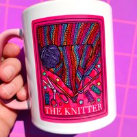 Tasse Stricken Geschenk Strickerin Kaffeetasse Grandmacore Oma Hobby Themed Ihre Süße Mutter Geschenkidee Crafter Tarot Crafty Frauen Tasse Stricken Geschenk Strickerin Kaffeetasse Grandmacore Oma Hobby Themed Ihre Süße Mutter Geschenkidee Crafter Tarot Crafty Frauen von EskaandtheAlpenglow