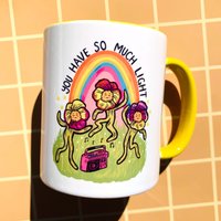 Wildblumen Becher Care Paket Für Sie Geschenk Umarmung Box Denken An Kaffeetasse Mentale Gesundheit Affirmation Frauen Nettes Mama von EskaandtheAlpenglow