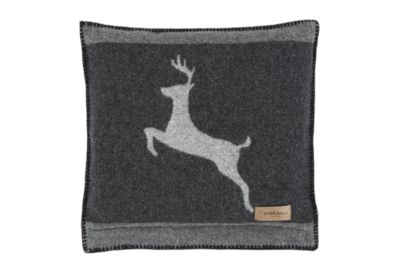 Eskimo Dekokissen Sedrun Alpenchic Hirsch, inklusive Kissenfüllung Eskimo Dekokissen Sedrun Alpenchic Hirsch, inklusive Kissenfüllung von Eskimo