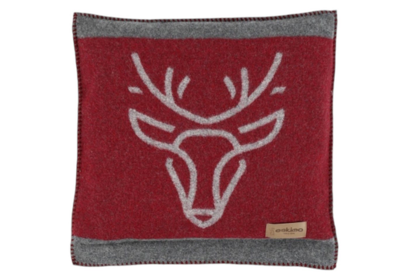 Eskimo Dekokissen Zernez Alpenchic Hirschkopf, inklusive Kissenfüllung Eskimo Dekokissen Zernez Alpenchic Hirschkopf, inklusive Kissenfüllung von Eskimo