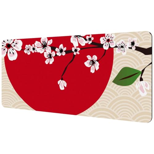 Eslifey Extra großes Mauspad, florales Design, erweitertes Schreibtisch-Mauspad mit rutschfester Gummiunterseite, Schreibtischunterlage für Gamer, Büro und Zuhause, 40 x 89,5 cm Eslifey Extra großes Mauspad, florales Design, erweitertes Schreibtisch-Mauspad mit rutschfester Gummiunterseite, Schreibtischunterlage für Gamer, Büro und Zuhause, 40 x 89,5 cm von Eslifey