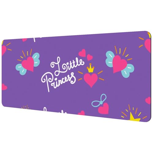 Eslifey Extra großes Mauspad, niedliche Prinzessinnen-Sterne, erweitertes Schreibtisch-Mauspad mit rutschfester Gummiunterseite, Schreibtischunterlage für Gamer, Büro und Zuhause, 40 x 89,5 cm Eslifey Extra großes Mauspad, niedliche Prinzessinnen-Sterne, erweitertes Schreibtisch-Mauspad mit rutschfester Gummiunterseite, Schreibtischunterlage für Gamer, Büro und Zuhause, 40 x 89,5 cm von Eslifey