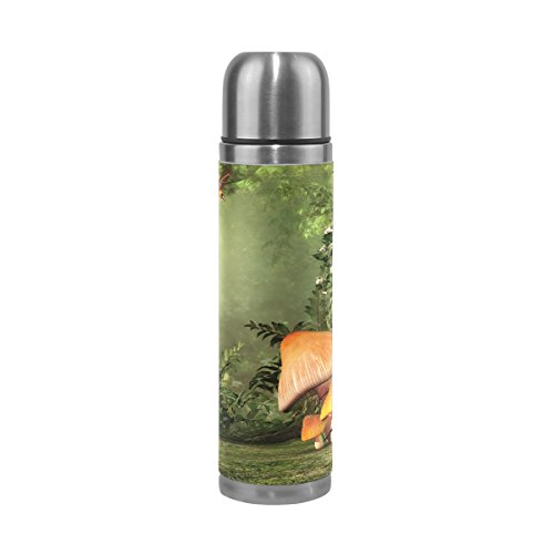 Eslifey Thermoskanne Pilz in dunklem Wald auslaufsichere Wasserflasche isoliert Vakuum Edelstahl Thermos Eslifey Thermoskanne Pilz in dunklem Wald auslaufsichere Wasserflasche isoliert Vakuum Edelstahl Thermos von Eslifey