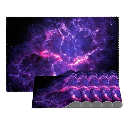 Galaxy Tischsets Lila 4er Set Hitzebeständig Abwaschbar Rutschfest Schmutzabweisend Tischsets für Küchentisch Esszimmer Leicht zu Reinigen Galaxy Tischsets Lila 4er Set Hitzebeständig Abwaschbar Rutschfest Schmutzabweisend Tischsets für Küchentisch Esszimmer Leicht zu Reinigen von Eslifey