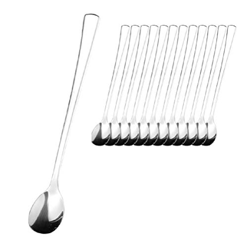 12er Pack Limo-/Longdrinklöffel STOCKHOLM aus Edelstahl 18/10, poliert Materialstärke: 2.0 mm, Silber von Esmeyer