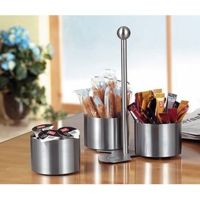 Servierset Boston 400-1790 16x16x24cm 3Schalen/1Halter silber von Esmeyer