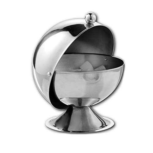 Zuckerkugel SALLY mit Rolldeckel, aus Edelstahl 18/10, hochglanz-poliert. In Geschenkverpackung. Zuckerkugel SALLY mit Rolldeckel, aus Edelstahl 18/10, hochglanz-poliert. In Geschenkverpackung. von Esmeyer