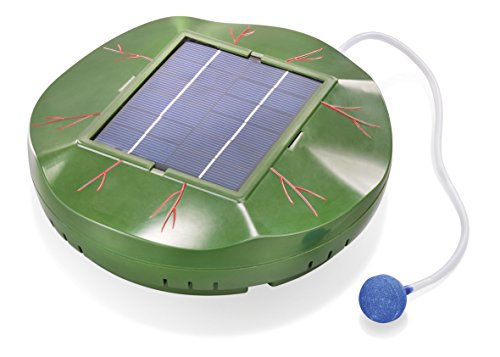 Schwimmender Solar Teichbelüfter Floating Air 120l/h Förderleistung Gartenteich Teichbelüftung 101875 von Esotec