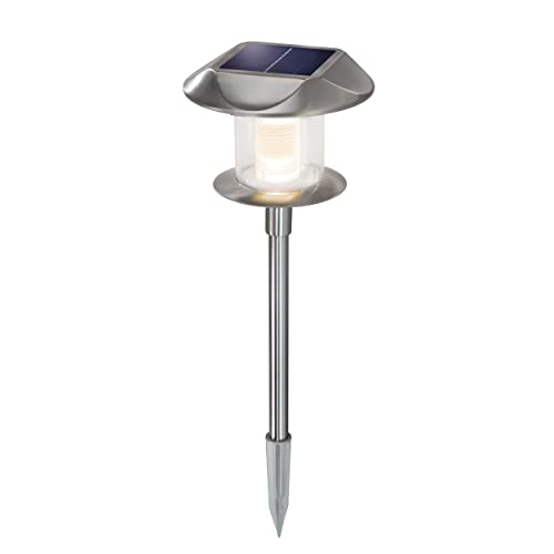 Esotec Solarleuchte Sunnylight DuoColor warm- kaltweiß umschaltbar Garten Solarlampe 102093 warmweiß von Esotec