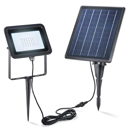 Esotec Wandstrahler Bodenstrahler für außen Power Flood | RGB MULTICOLOR | Solar LED-Flutlicht-Strahler | 7 Lichtfarben mehrere MODI | LI-ION AKKU metall ALUMINIUM wetterfest 102703 Esotec Wandstrahler Bodenstrahler für außen Power Flood | RGB MULTICOLOR | Solar LED-Flutlicht-Strahler | 7 Lichtfarben mehrere MODI | LI-ION AKKU metall ALUMINIUM wetterfest 102703 von Esotec