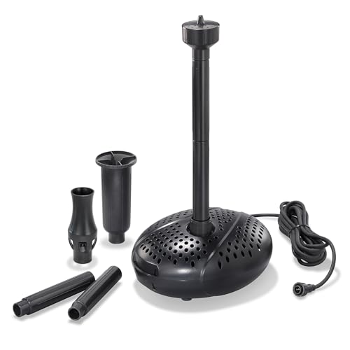 esotec Solar Einzelpumpe Fountain 1750 2500 Pro, 12-18V/DC Teichpumpe, Sprinklerset, universell einsetzbare Ersatzpumpe, Brunnenpumpe Gartenteich, Ersatzteil, Zubehör, Erweiterung, IP68 101997 esotec Solar Einzelpumpe Fountain 1750 2500 Pro, 12-18V/DC Teichpumpe, Sprinklerset, universell einsetzbare Ersatzpumpe, Brunnenpumpe Gartenteich, Ersatzteil, Zubehör, Erweiterung, IP68 101997 von Esotec