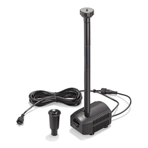 esotec Solar Einzelpumpe Fountain 380 550 Pro, 6-8V/DC Ersatzpumpe, Sprinklerset, universell einsetzbare Teichpumpe, Ersatzpumpe, Zubehörpumpe, Erweiterungspumpe, IP68 101987 von Esotec