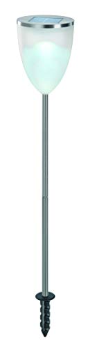 Esotec Solar Stableuchte Tropic Light, Duo Color, 2 Lichtfarben warmeiß kaltweiß, LED Steckleuchte, Edelstahl, Akku, silber, Metall, IP44, außen, winterfest, wetterfest, outdoor, 102607 Esotec Solar Stableuchte Tropic Light, Duo Color, 2 Lichtfarben warmeiß kaltweiß, LED Steckleuchte, Edelstahl, Akku, silber, Metall, IP44, außen, winterfest, wetterfest, outdoor, 102607 von Esotec