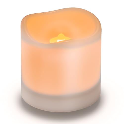 Esotec Solar Kerzenleuchte Romantica, LED Kerzenlicht, Tischleuchte, Stehleuchte, Akku, Flackerlicht, LED-Kerze, Solarleuchte, Standleuchte, 10x10cm, Kunststoff, außen, outdoor, wetterfest, 102079 von Esotec