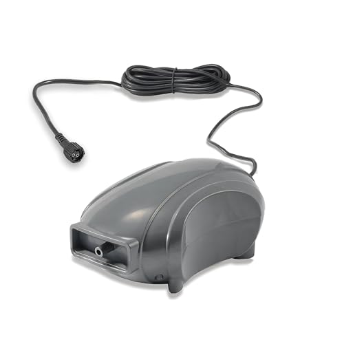 esotec Solar Einzelpumpe Teichbelüfter Power Stone 500, 12-18V/DC Ersatzpumpe, 500l/h Belüftungspumpe, Sauerstoffpumpe, Teichpumpe, Luftpumpe Gartenteich, Solarpumpe, IP68 101898 von Esotec