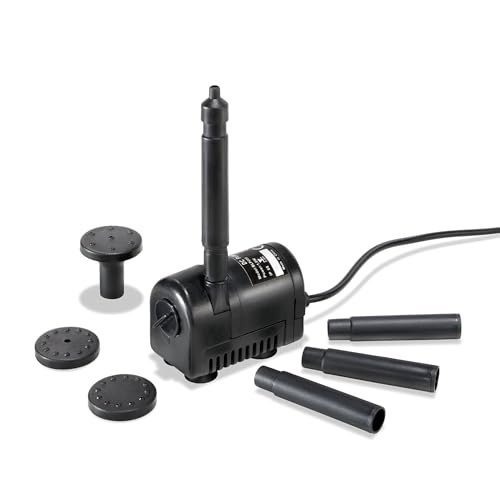 esotec Solar Ersatzpumpe RIMINI 160/230, 6-9V/DC Teichpumpe, Sprinklerset, universell einsetzbare Einzelpumpe, Ersatzteil, Zubehörpumpe, Erweiterungspumpe, IP68 101750 von Esotec