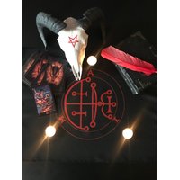 Aim Tischdecke Goetia Dämon Sigil Ritual Tuch Invokation Altar Hexerei Lieferungen von EsotericUA