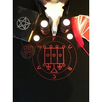 Furcas Goetia Tischdecke 72Dämon Sigil Ritualaltar Solomon Dämonologie Witchcraft von EsotericUA