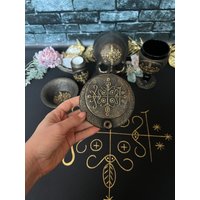 Papa Legba Altar Ritual Räucherstäbchenhalter Voodoo Hexerei Lieferungen Zauberei Handgefertigt von EsotericUA