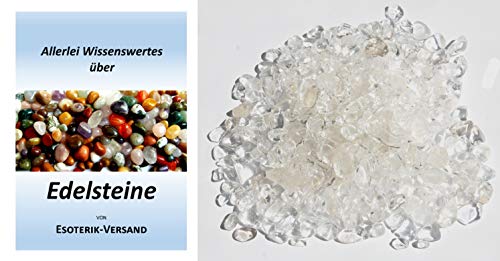 Edelsteine, Bergkristall mini, Ladesteine, 250 g, incl. 36seitige Bröschüre (35,80€/kg) von Esoterik-Versand